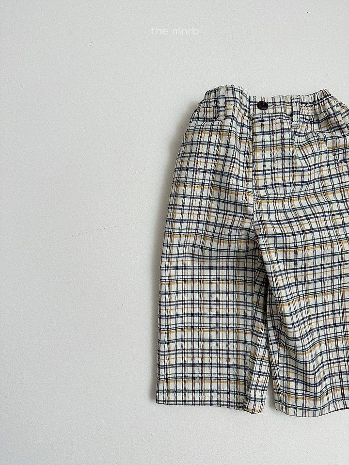[PRE-ORDER] Adel Check Pants