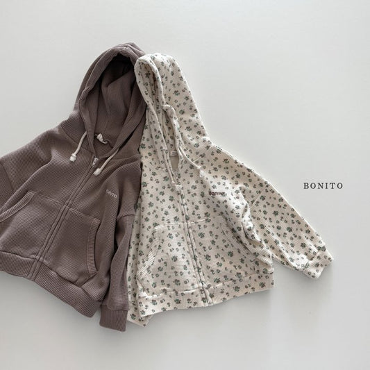 [PRE-ORDER] Waffle Hoodie Zip-Up Jacket