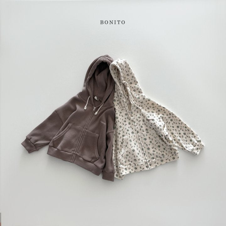 [PRE-ORDER] Waffle Hoodie Zip-Up Jacket