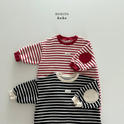 [PRE-ORDER] Stripe Round Point Body Suit