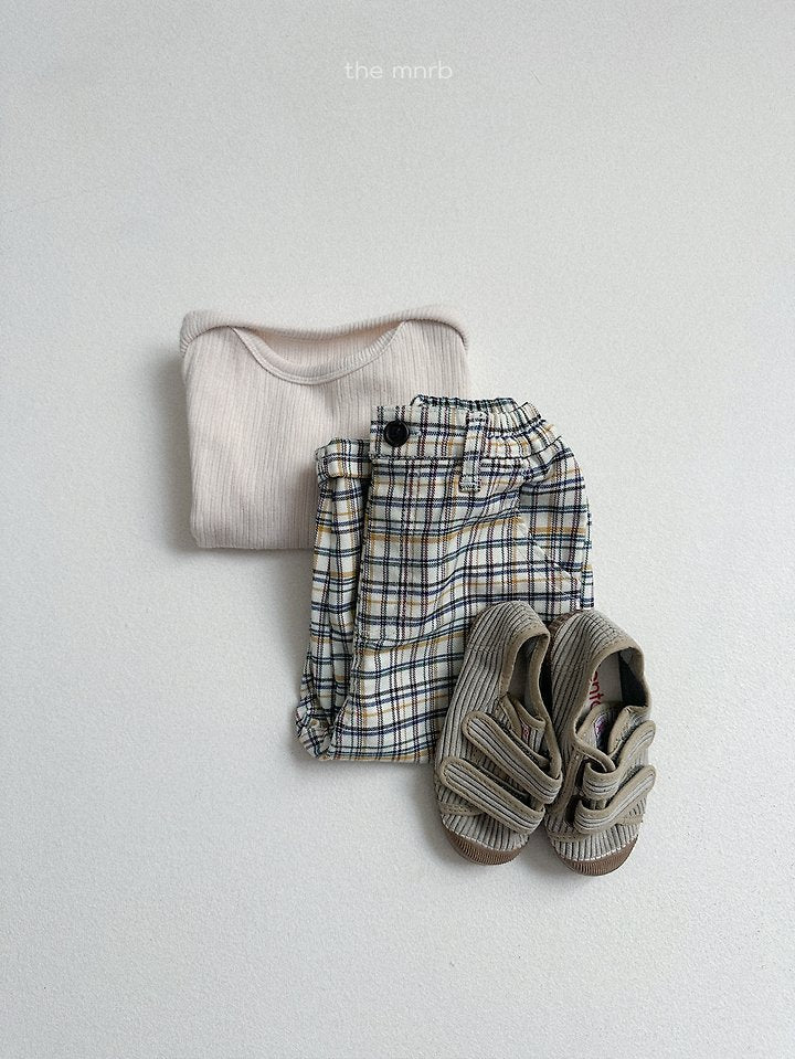 [PRE-ORDER] Adel Check Pants
