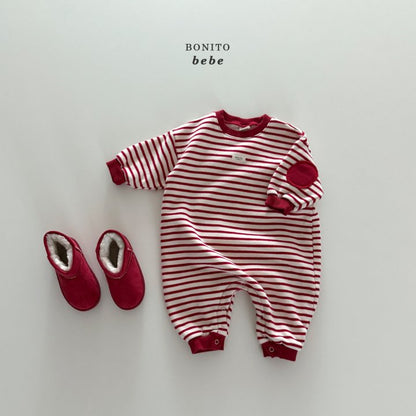 [PRE-ORDER] Stripe Round Point Body Suit