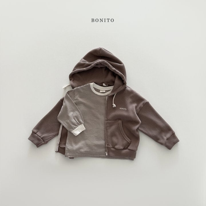 [PRE-ORDER] Waffle Hoodie Zip-Up Jacket