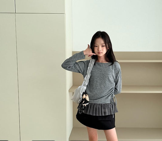 [PRE-ORDER] Mesh Frill T-Shirts