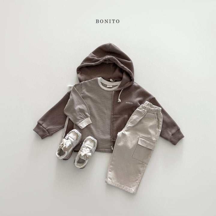 [PRE-ORDER] Waffle Hoodie Zip-Up Jacket