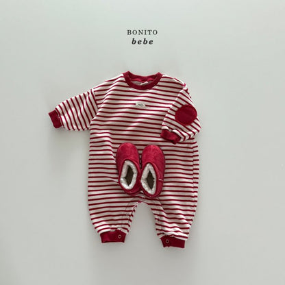 [PRE-ORDER] Stripe Round Point Body Suit