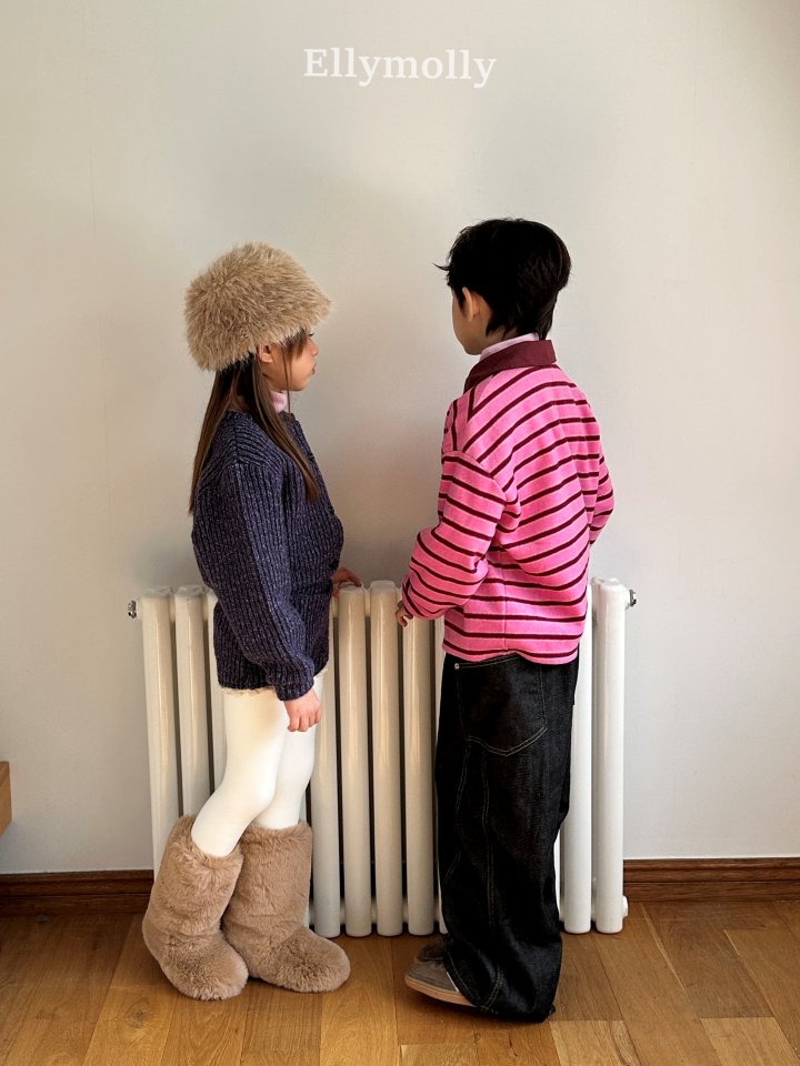 [PRE-ORDER] Pom Pom Snow Collar T-Shirts