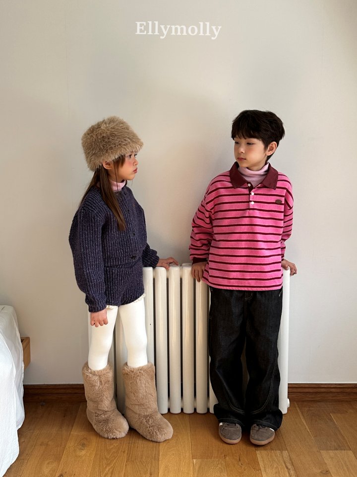 [PRE-ORDER] Pom Pom Snow Collar T-Shirts