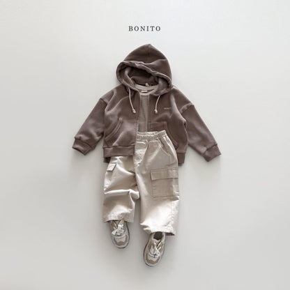 [PRE-ORDER] Waffle Hoodie Zip-Up Jacket