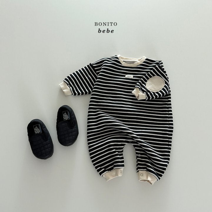 [PRE-ORDER] Stripe Round Point Body Suit