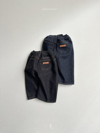 [PRE-ORDER] None Fade Curved Denim Pants