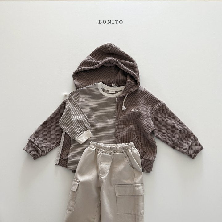 [PRE-ORDER] Waffle Hoodie Zip-Up Jacket