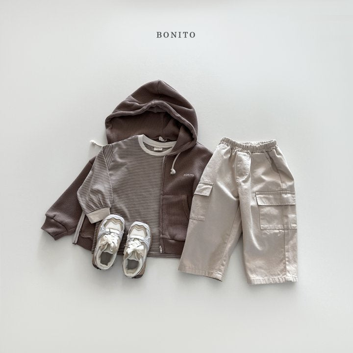 [PRE-ORDER] Waffle Hoodie Zip-Up Jacket