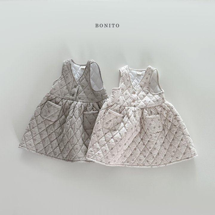 [PRE-ORDER] Small Floral Quilted Dress