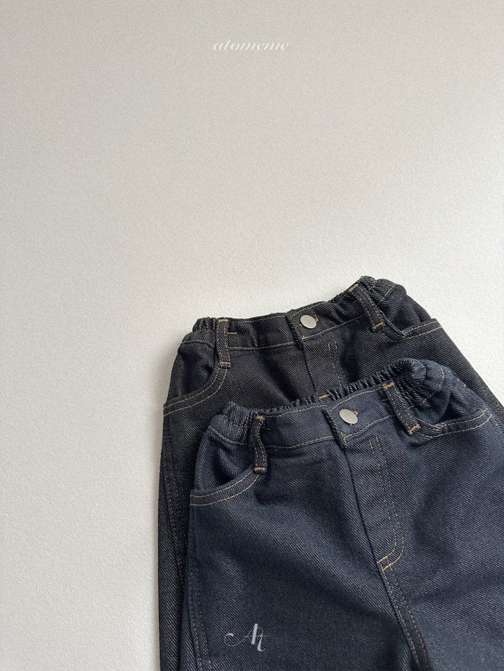 [PRE-ORDER] None Fade Curved Denim Pants