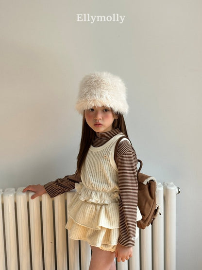 [PRE-ORDER] Mu Stripe Half Turtleneck T-Shirts