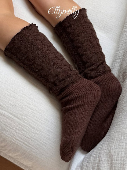 [PRE-ORDER] Twist Wool Socks