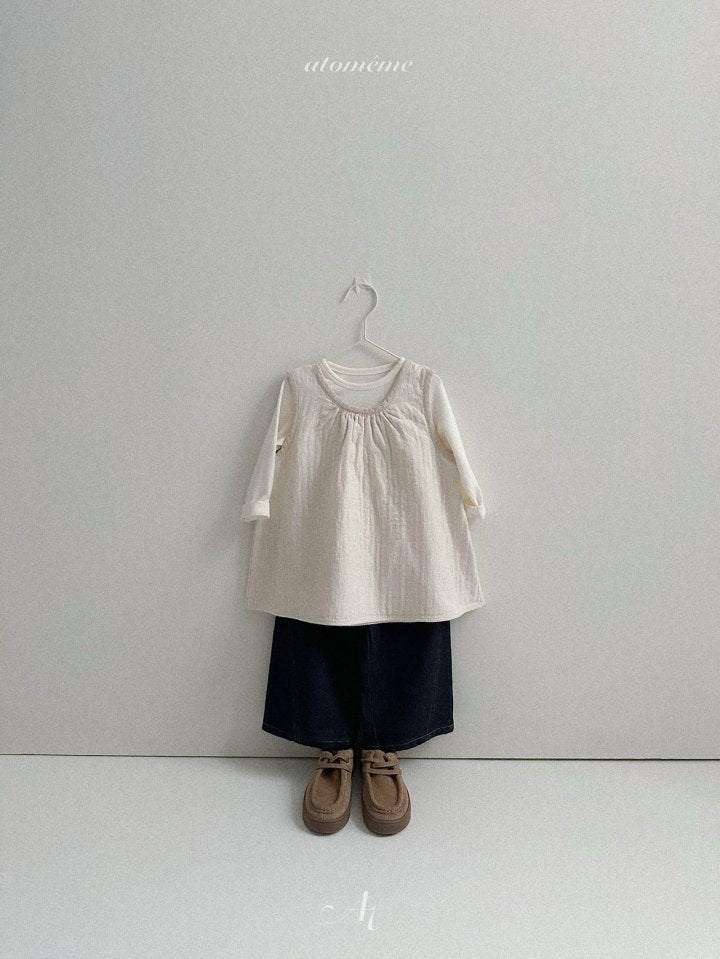 [PRE-ORDER] None Fade Curved Denim Pants