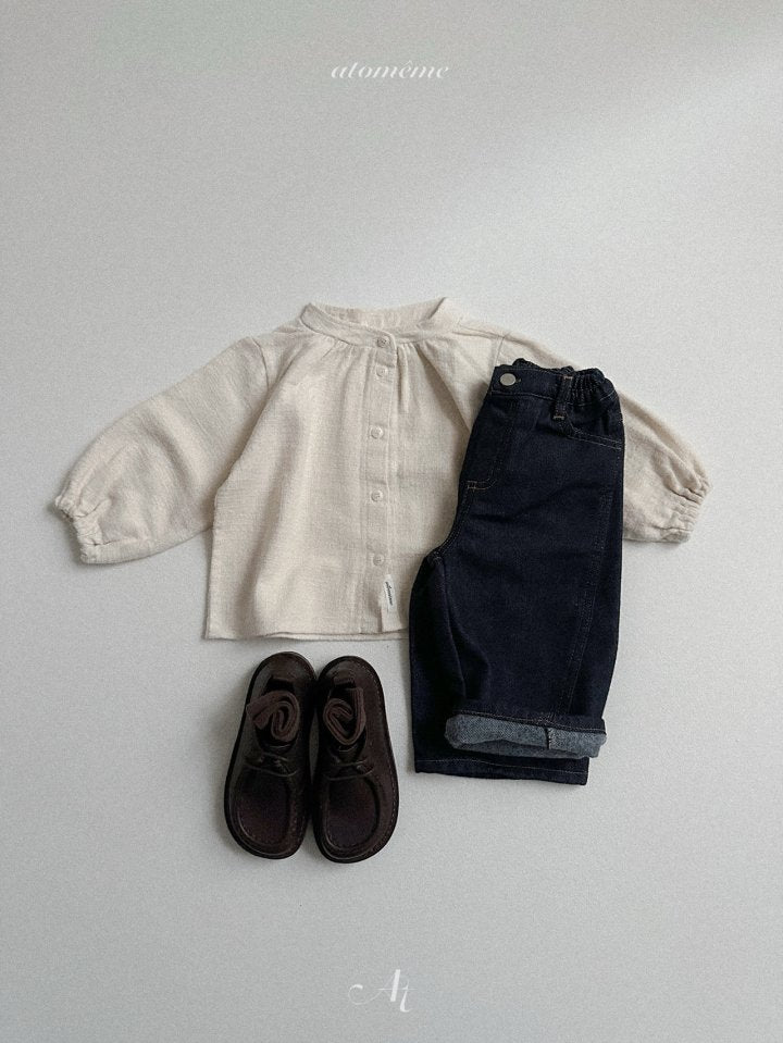 [PRE-ORDER] None Fade Curved Denim Pants