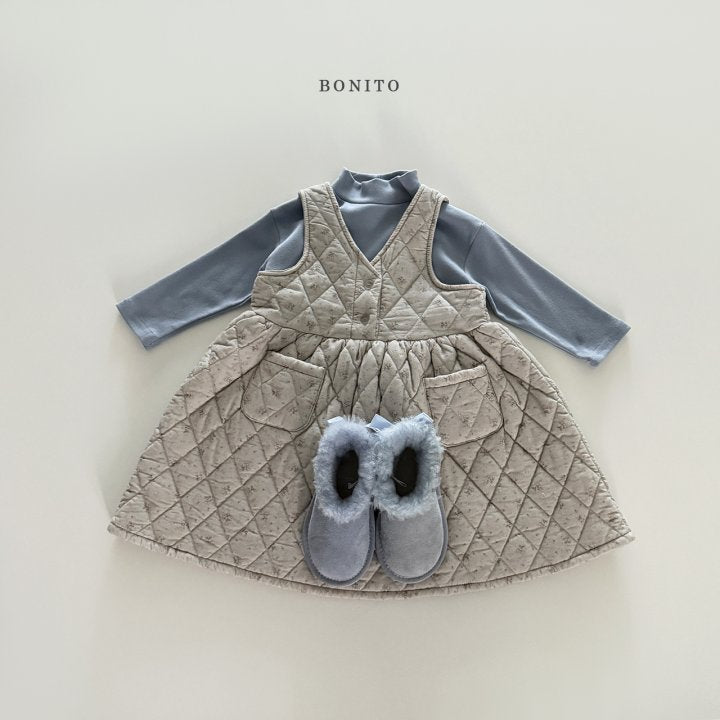 [PRE-ORDER] Small Floral Quilted Dress