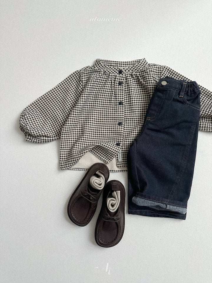 [PRE-ORDER] None Fade Curved Denim Pants