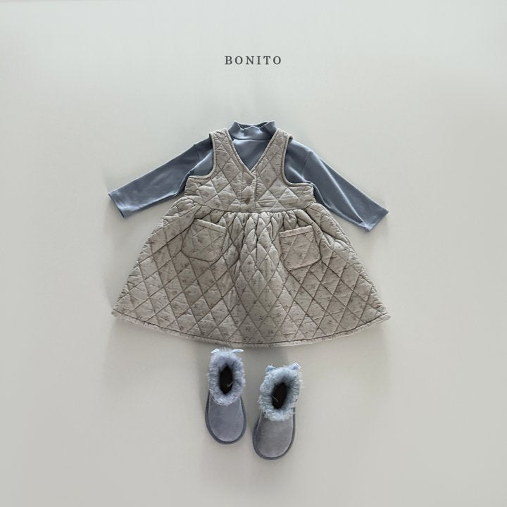 [PRE-ORDER] Small Floral Quilted Dress