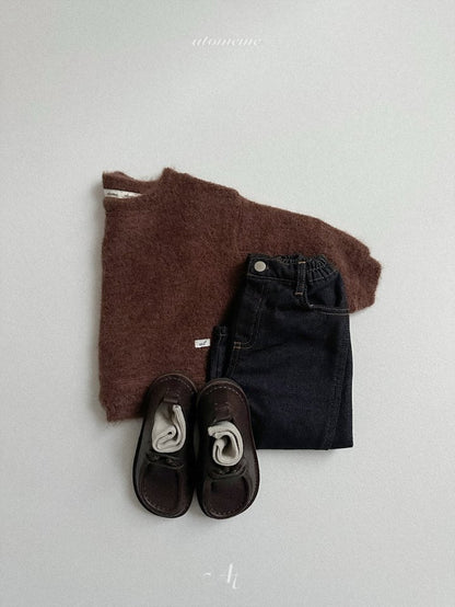 [PRE-ORDER] None Fade Curved Denim Pants