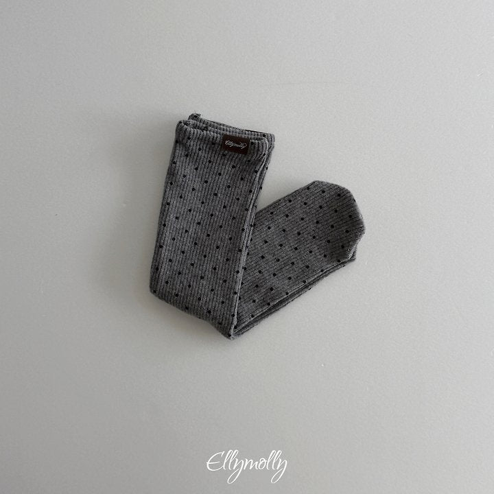 [PRE-ORDER] Dot Ribbed Socks