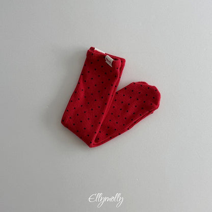 [PRE-ORDER] Dot Ribbed Socks