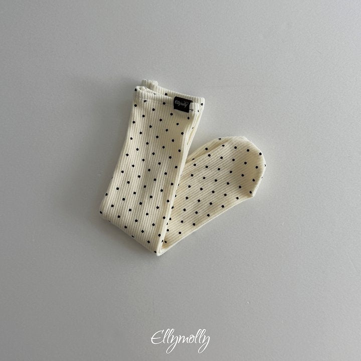 [PRE-ORDER] Dot Ribbed Socks
