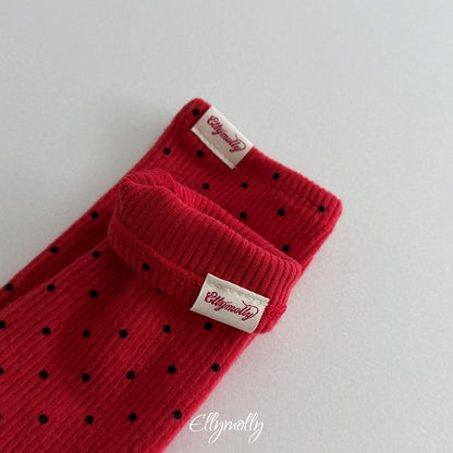[PRE-ORDER] Dot Ribbed Socks