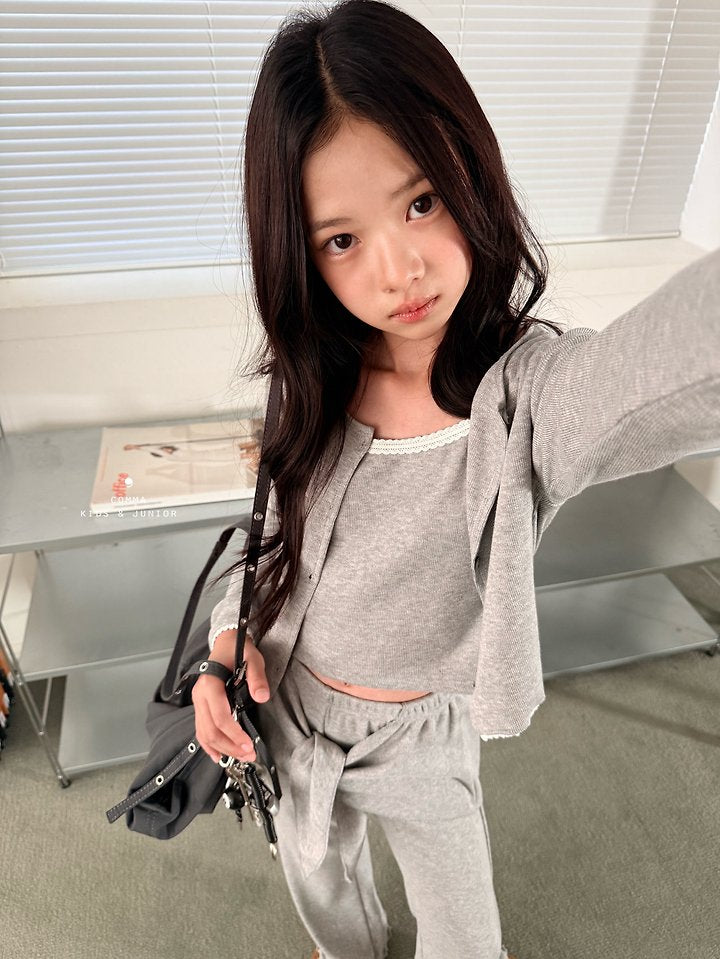 [PRE-ORDER] Lace T-Shirts + Cardigan Set