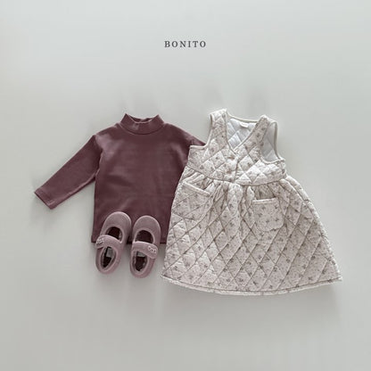 [PRE-ORDER] Small Floral Quilted Dress