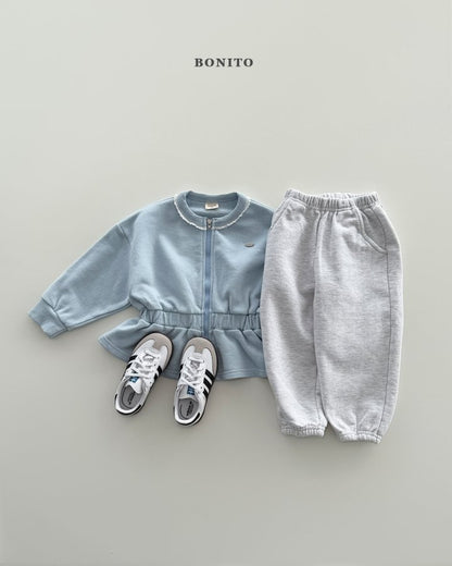 [PRE-ORDER] Shirring Zip-Up Jacket