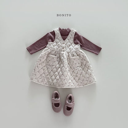 [PRE-ORDER] Small Floral Quilted Dress