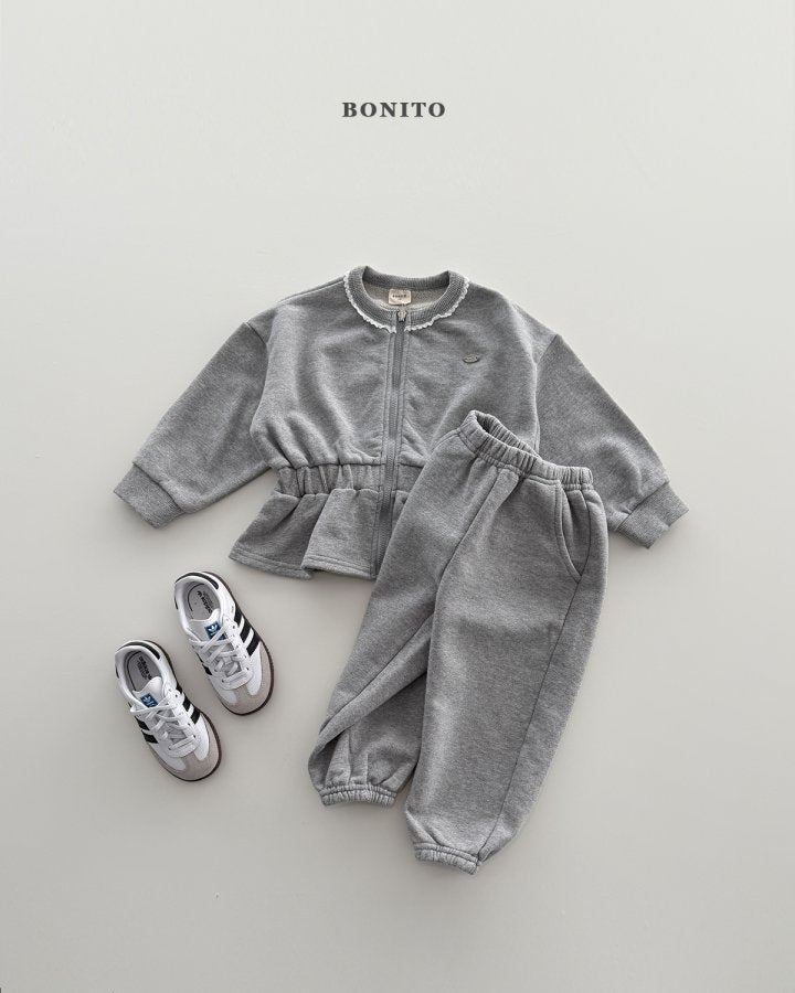 [PRE-ORDER] Shirring Zip-Up Jacket