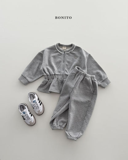 [PRE-ORDER] Shirring Zip-Up Jacket