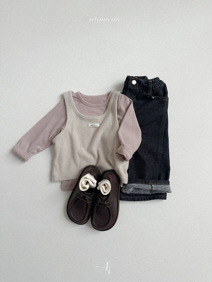 [PRE-ORDER] None Fade Curved Denim Pants