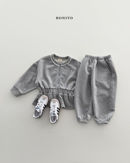 [PRE-ORDER] Shirring Zip-Up Jacket