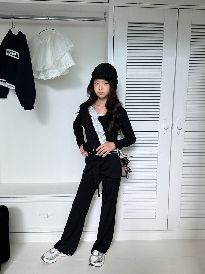 [PRE-ORDER] Lace T-Shirts + Cardigan Set