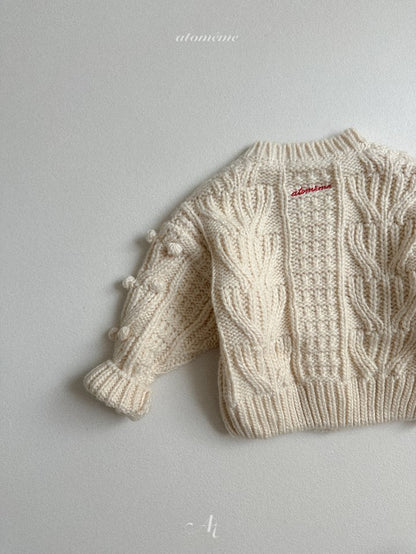 [PRE-ORDER] Pom Pom Sweater Cardigan