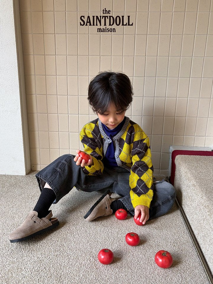 [PRE-ORDER] Argyle Cardigan