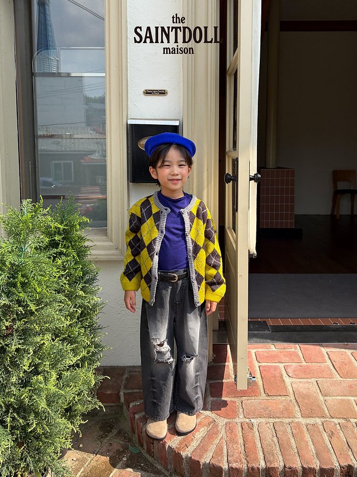 [PRE-ORDER] Argyle Cardigan