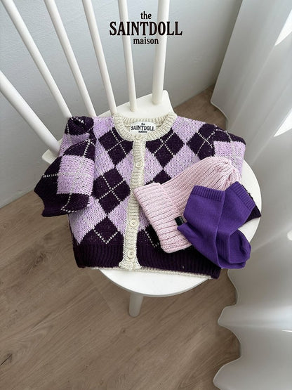 [PRE-ORDER] Argyle Cardigan
