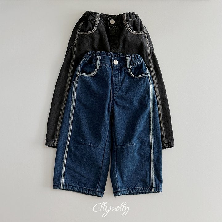 [PRE-ORDER] Line Work Denim Pants