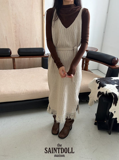[PRE-ORDER] Tassel Long Dress