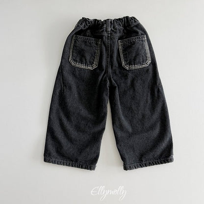 [PRE-ORDER] Line Work Denim Pants