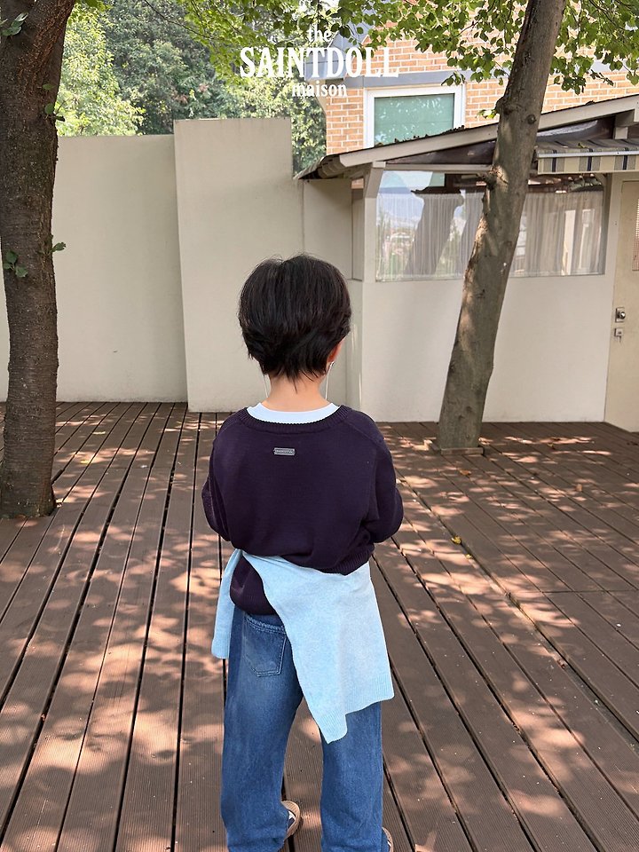 [PRE-ORDER] V Neck Sweater Top (Mom Couple)