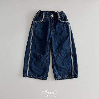 [PRE-ORDER] Line Work Denim Pants