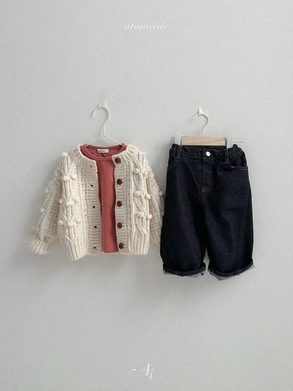 [PRE-ORDER] Pom Pom Sweater Cardigan